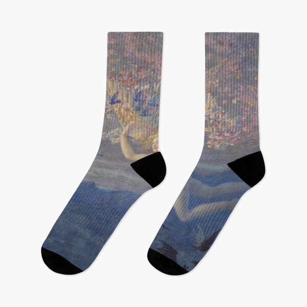 Item preview,  Wings of the Morning - Edward Robert Hughes designed and sold by Vintage Designs +.