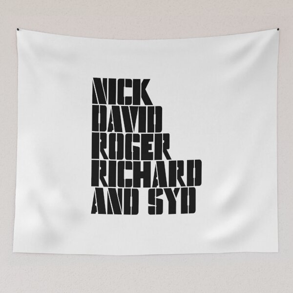 Item preview, Nick David Roger Richard and Syd designed and sold by DFA.