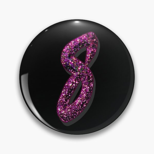 Item preview, Number eight 8 - date age birthday anniversary designed and sold by GlamourChick.