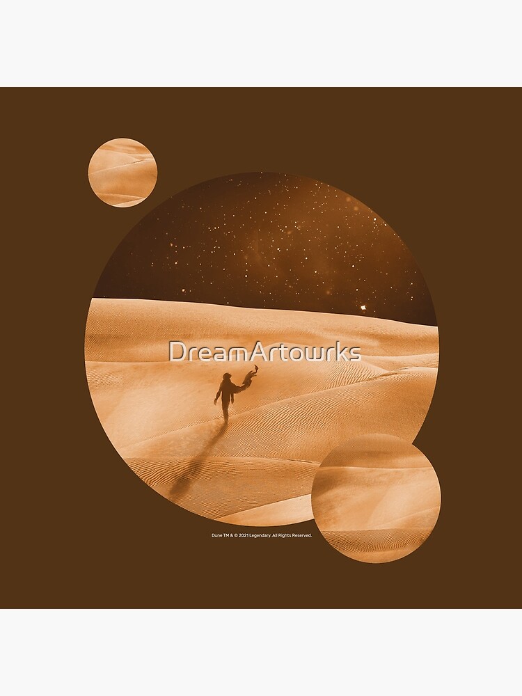 Thumbnail 5 of 5, Acrylic Block, Dune, Arrakis designed and sold by DreamArtowrks.