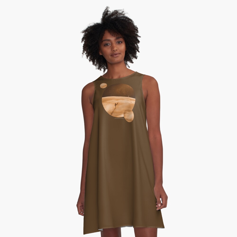 Item preview, A-Line Dress designed and sold by DreamArtowrks.