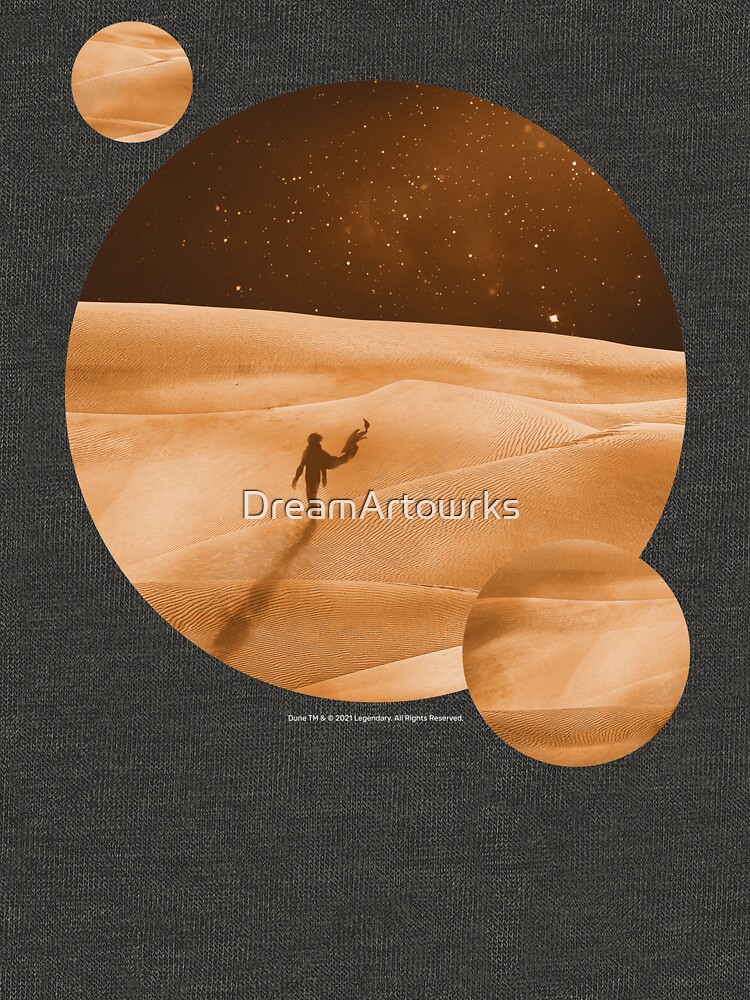 Thumbnail 5 of 5, Lightweight Hoodie, Dune, Arrakis designed and sold by DreamArtowrks.