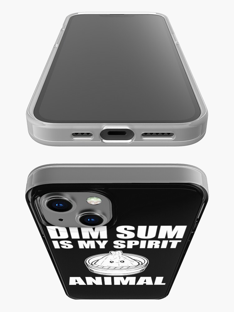Discover Dim Sum Is My Spirit Animal Asian Dumpling Buns iPhone Case