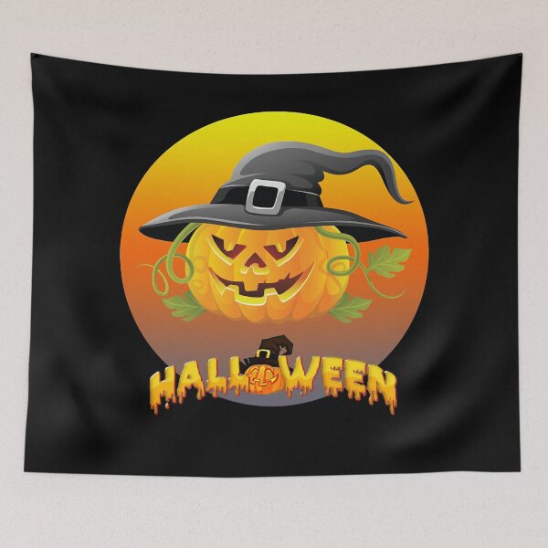 Item preview, Retro Vintage Halloween Pumpkin designed and sold by TaylorRippin.