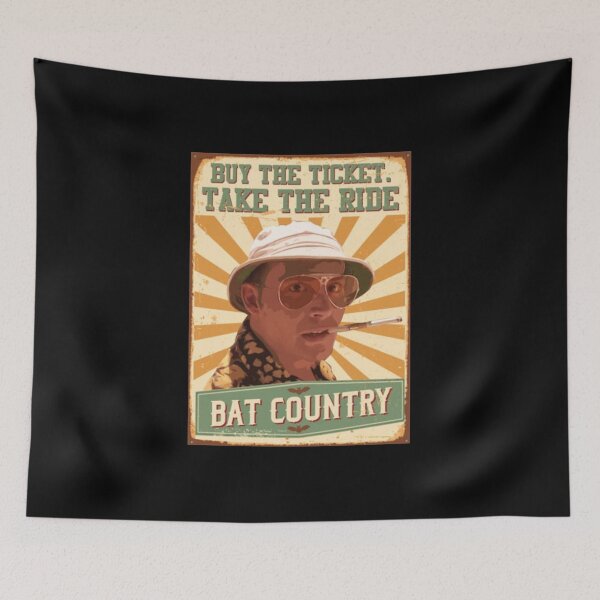 Artikelvorschau, Kaufen Sie das Ticket Take The Trip Bat Country entworfen und verkauft von ArtHermann.