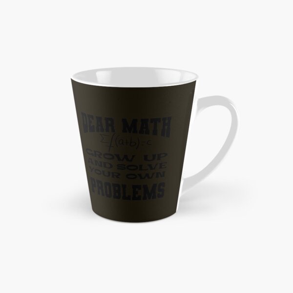 Item preview, Dear Math Grow Up And Solve Your Own Problems designed and sold by Hema Thilakaratne.