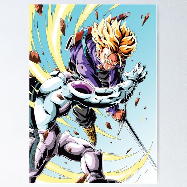 Dragon Ball z Manga page - Gohan Art Board Print by Hierax