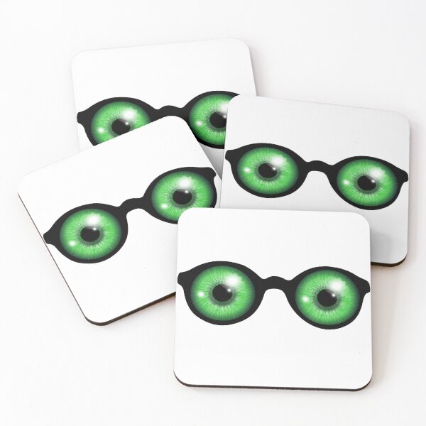 Item preview, Glasses Green Eyes designed and sold by DomGDesign.