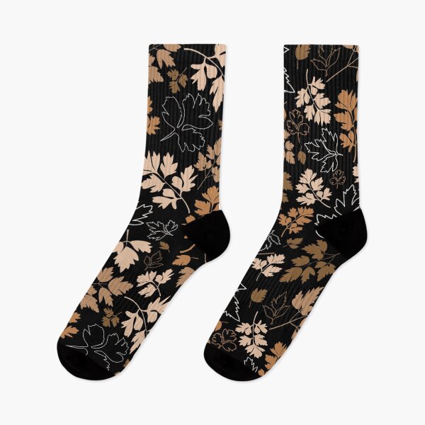 Item preview, parsley leaves - black designed and sold by Claire Bowley.