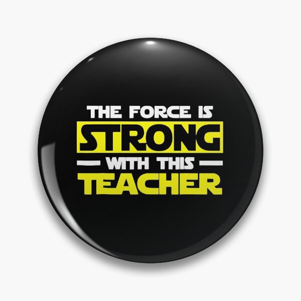 Item preview, The Force Is Strong With This My Teacher  designed and sold by jaiydendic.