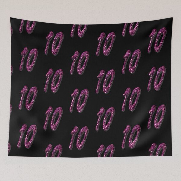 Item preview, Number Ten for 10th Anniversary or Anniversary - Numbers designed and sold by GlamourChick.