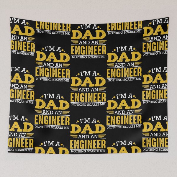 Item preview, Im A Dad And Engineer Professionals Science Funny  designed and sold by Randelsf.