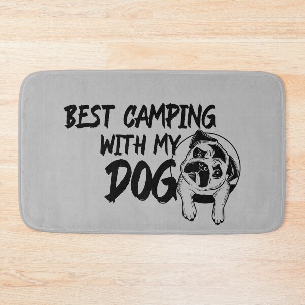 Item preview, Best Camping With My Dog designed and sold by Danielle Shafiki.