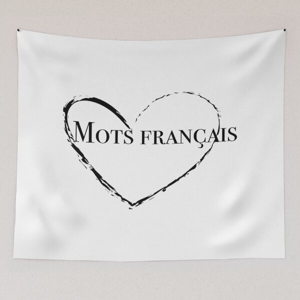 Item preview, Mots Français Parody French Words designed and sold by danihops.