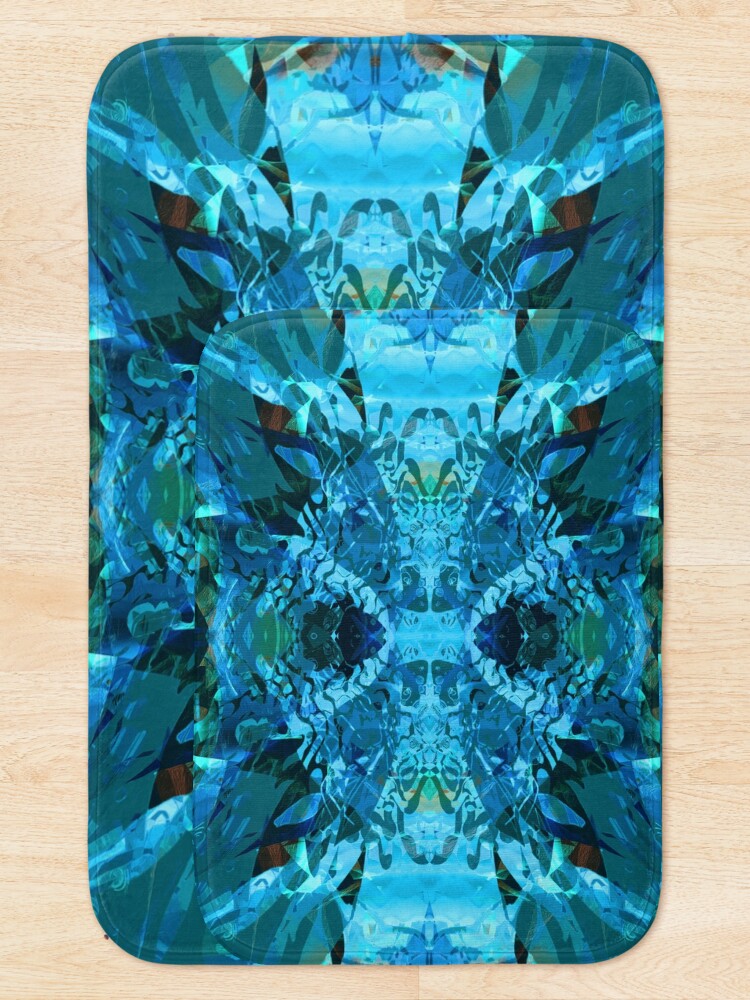 Thumbnail 5 of 6, Bath Mat, Flippers designed and sold by Rosh.