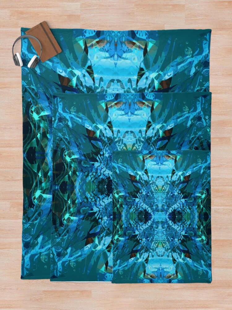 Thumbnail 5 of 6, Throw Blanket, Flippers designed and sold by Rosh.