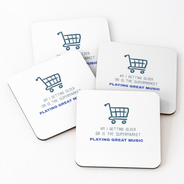 Item preview, Am I Getting Older or is the Supermarket Playing Great Music designed and sold by crazydotdesigns.