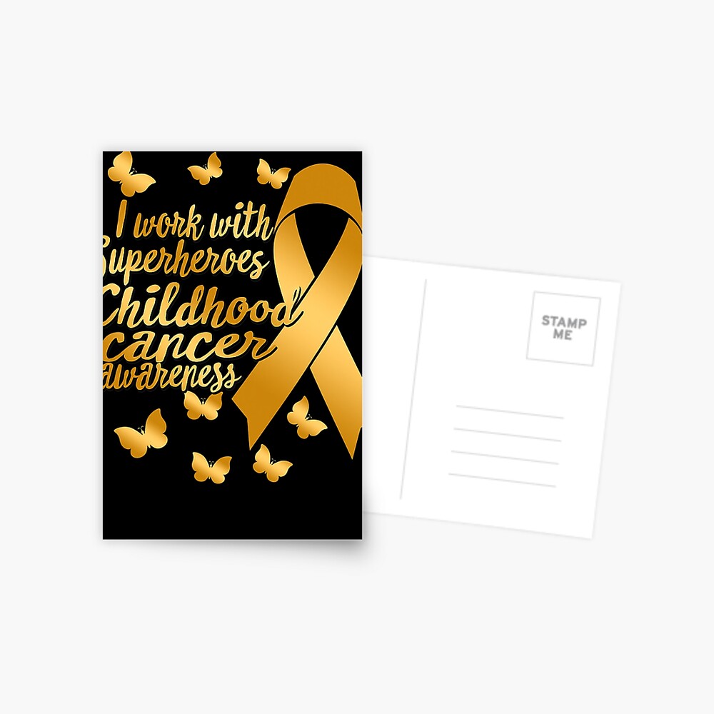 Childhood Cancer Awareness Month Postcard
