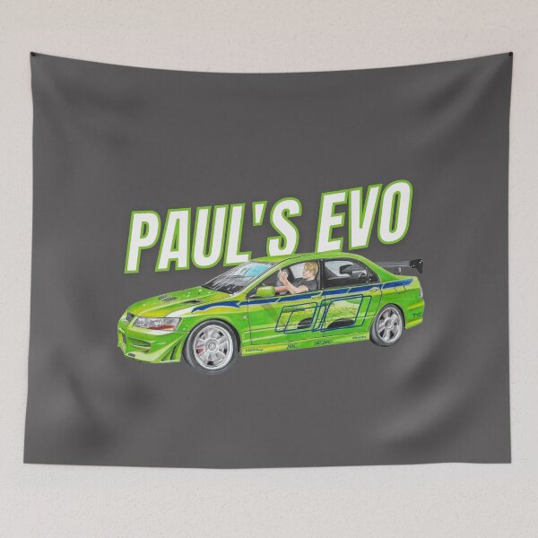 Item preview, Paul walker's lancer { fast and furious } designed and sold by MOTOSHIFT.