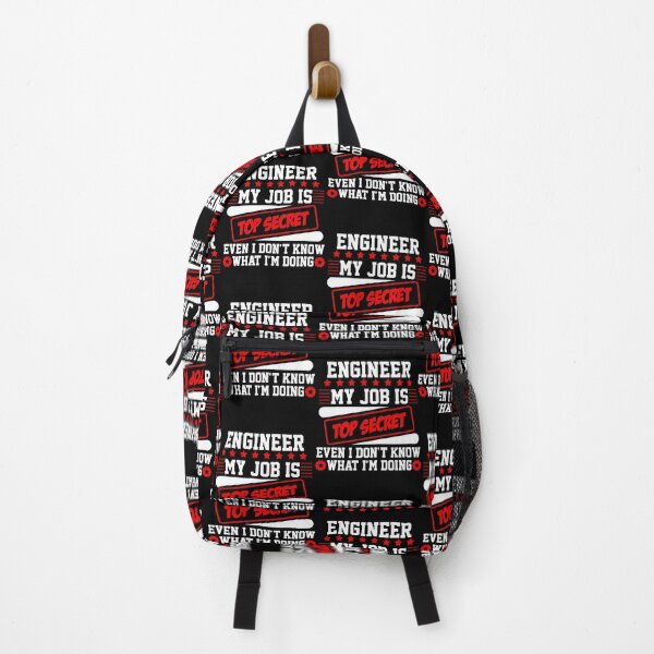 Item preview, Engineer My Job Is Top Secret Even I Dont Know What Im Doing (white)  designed and sold by Randelsf.
