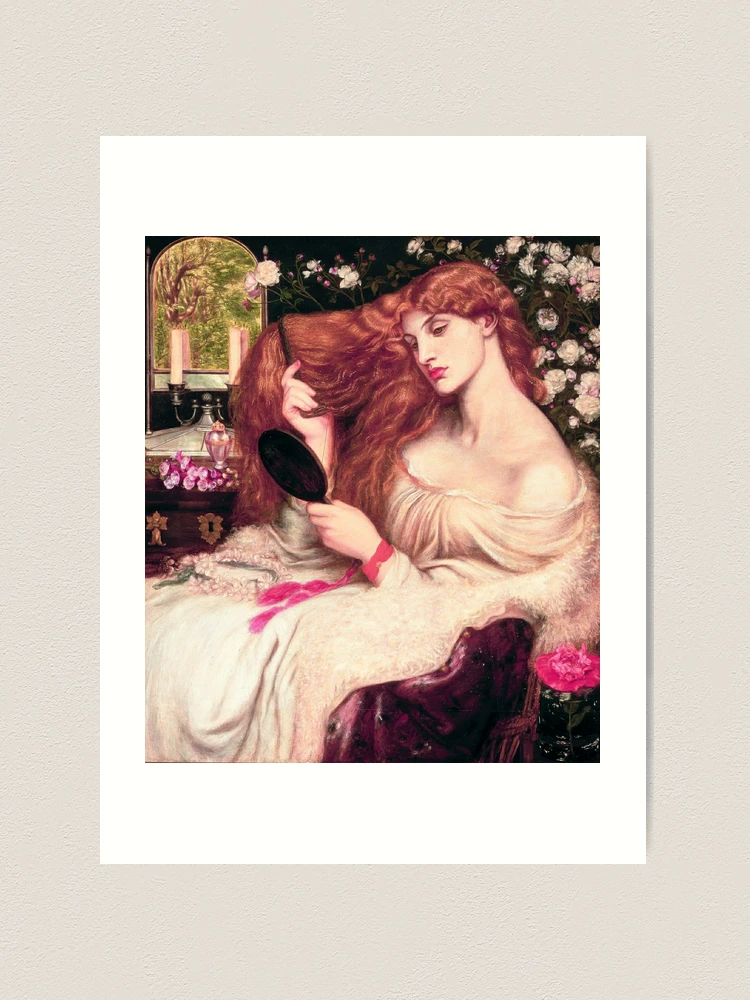 A&P Lady Lilithキャノティエ Poster: Lady Lilith by Dante Gabriel Rossetti – Opal and June