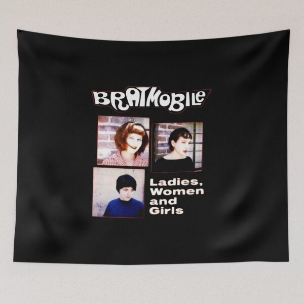 Item preview, bratmobile riot grrrl ladies women and girls designed and sold by Kendra Jordan.