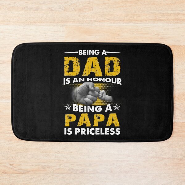 Item preview, Being A Dad Is An Honor Being A Papa Is Priceless T-Shirt designed and sold by LanPhan.