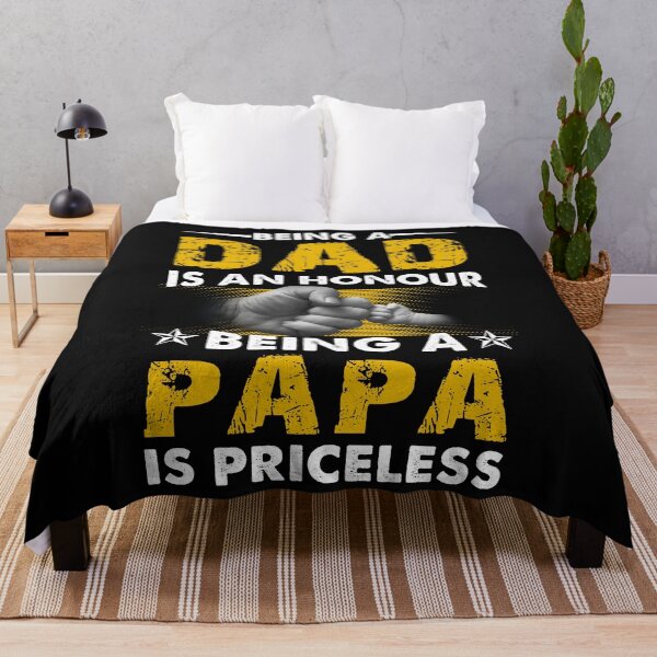Item preview, Being A Dad Is An Honor Being A Papa Is Priceless T-Shirt designed and sold by LanPhan.