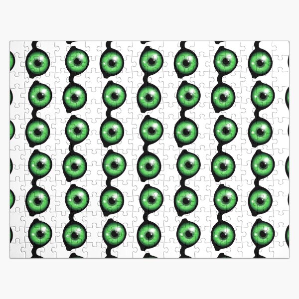 Artikel-Vorschau von HÄNGEBRILLE GRÜNE AUGEN, designt und verkauft von DomGDesign.