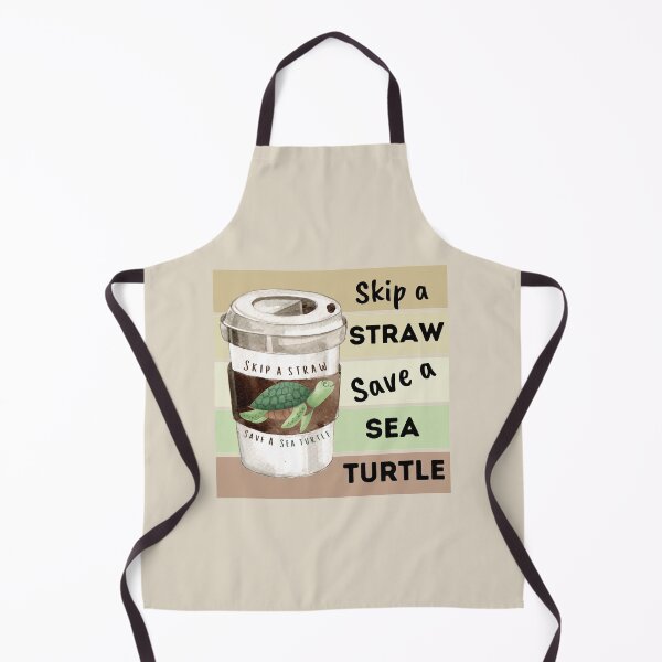 Item preview, Skip a straw, save a sea turtle designed and sold by WhaleSharkShop.