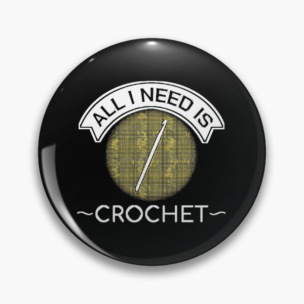 Item preview, All I Need Is Crochet Crocheting Yarn Needle    designed and sold by Randelsf.
