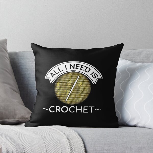 Item preview, All I Need Is Crochet Crocheting Yarn Needle    designed and sold by Randelsf.