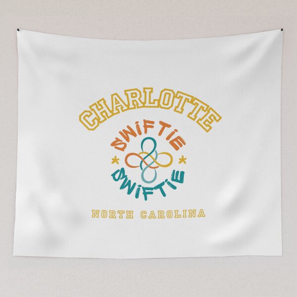 Item preview, Swiftie, infinity sign, sunset colors, charlotte, north carolina designed and sold by efenem.