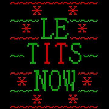 Vorschaubild zum Design Le Tits Now Weihnachtspullover von fishcakesrlh