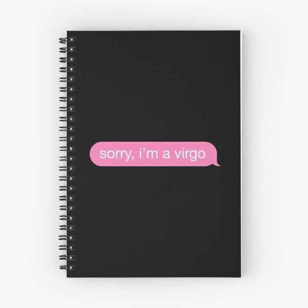 Item preview, Sorry, I'm A Virgo Pink Phone Message designed and sold by OldDannyBrown.
