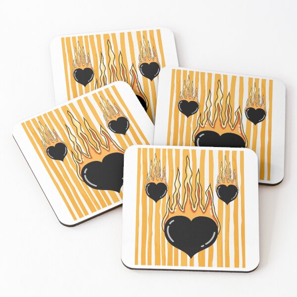 Item preview, Flames Burning Heart On Fire designed and sold by flofin.
