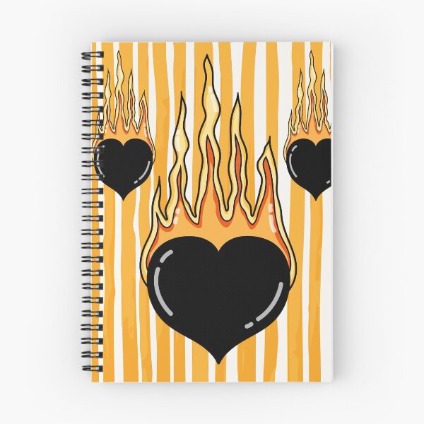 Item preview, Flames Burning Heart On Fire designed and sold by flofin.