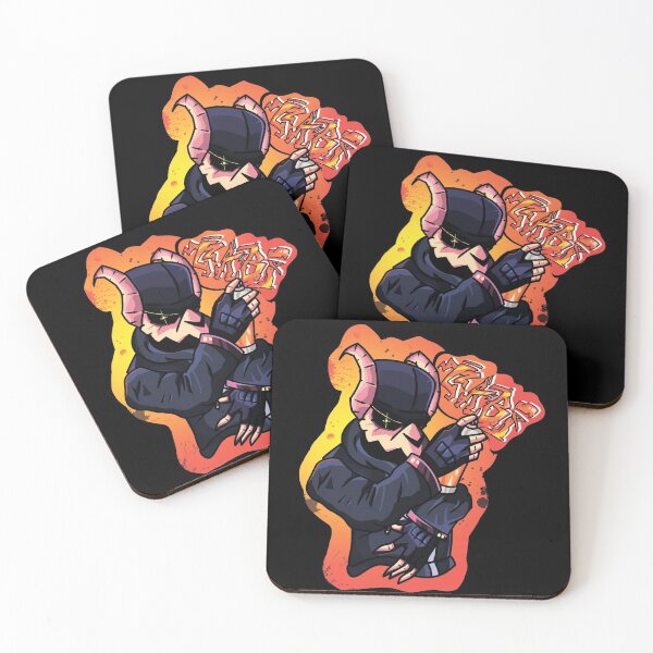 Item preview, FNF cool tabi graffiti art designed and sold by Ruvolchik.