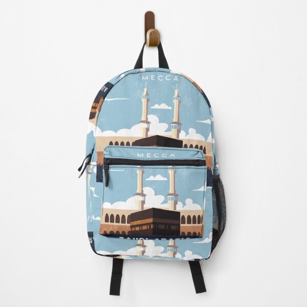 Item preview, Mecca, Saudi Arabia - Retro travel minimalistic poster designed and sold by GreekTavern1979.