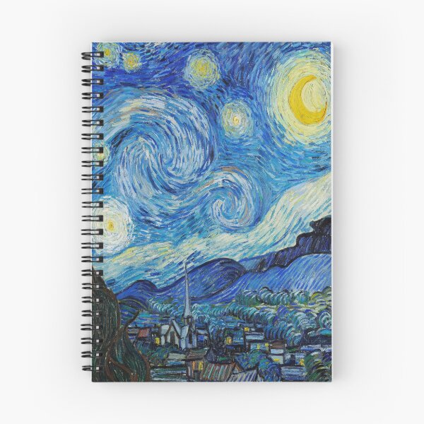 Item preview, Starry night Vincent Van Gogh fine art designed and sold by Cattigal.