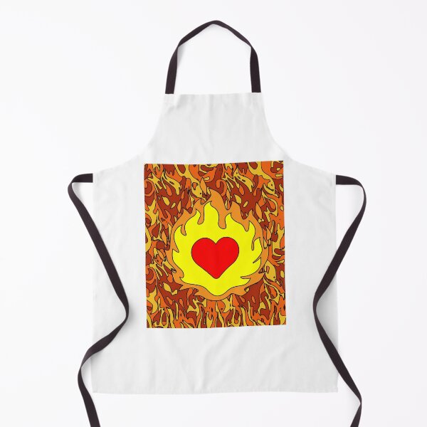 Item preview, Flames Burning Heart On Fire designed and sold by flofin.