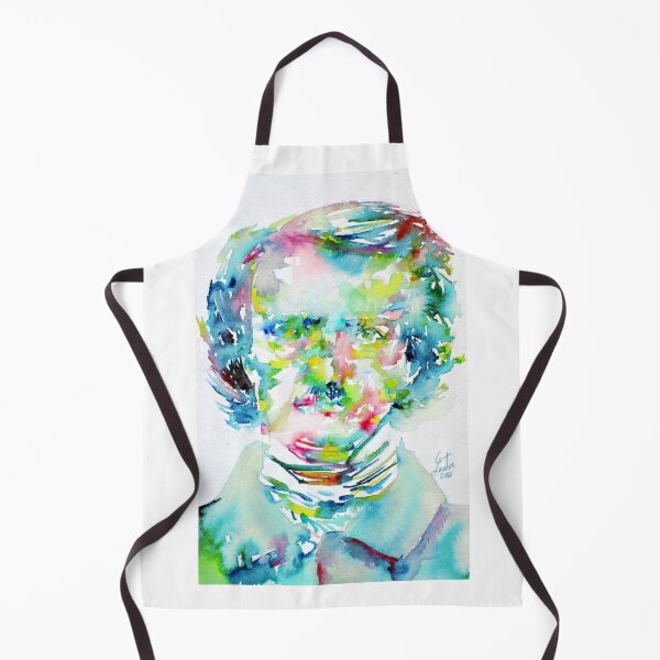 Item preview, EDGAR ALLAN POE watercolor portrait.2 designed and sold by lautir.
