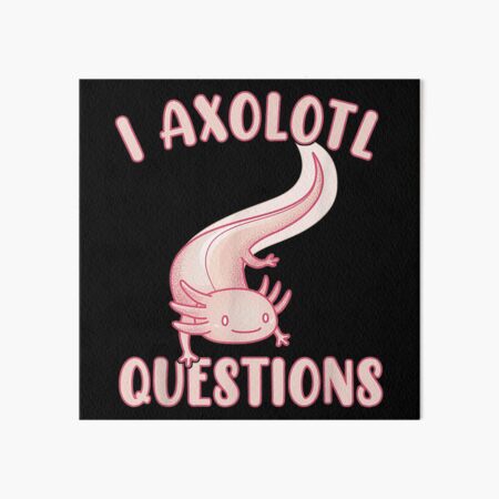 Nourriture Axolotl Art Board Prints for Sale
