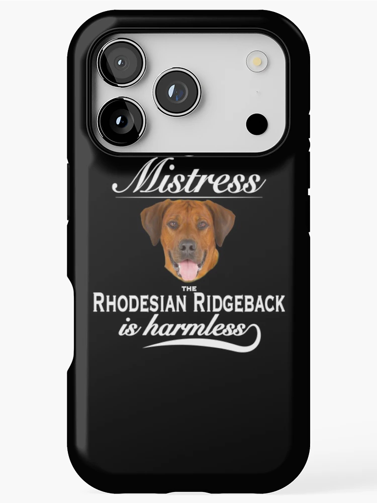 Thumbnail 1 of 4, iPhone Case, Rhodesian Ridgeback Tshirt Rhodesian Ridgeback Dog Shirt Tee designed and sold by KDesigns85.