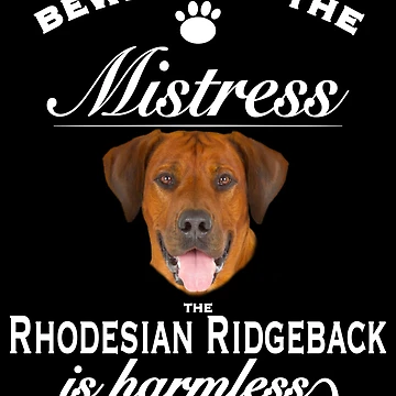 Artwork thumbnail, Rhodesian Ridgeback Tshirt Rhodesian Ridgeback Dog Shirt Tee by KDesigns85