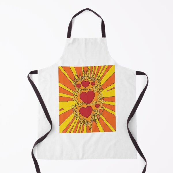 Item preview, Flames Burning Heart On Fire designed and sold by flofin.
