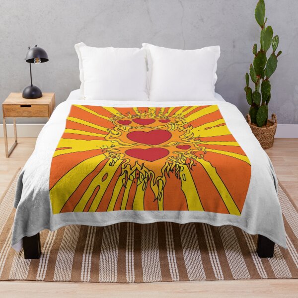 Item preview, Flames Burning Heart On Fire designed and sold by flofin.