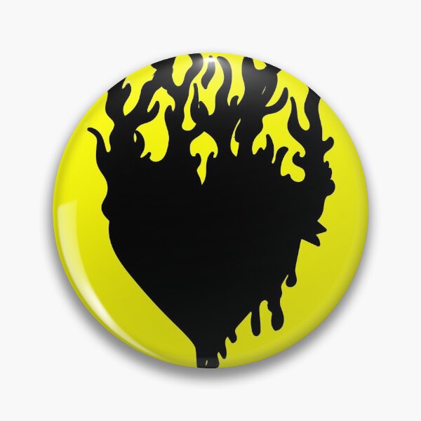 Item preview, Flames Burning Heart On Fire designed and sold by flofin.