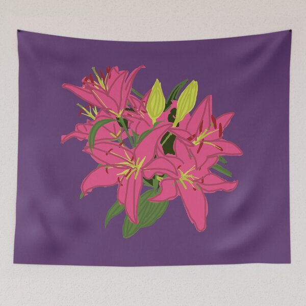 Item preview, Flowers Stargazer Lily designed and sold by ellenhenry.
