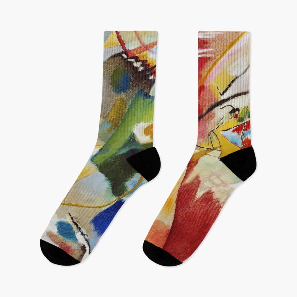 Item preview, Painting with green center Kandinsky Fine art designed and sold by Cattigal.